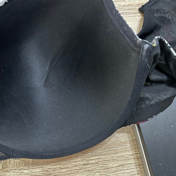 Torrid Curve Bra Womens Size 50C Animal Floral‎ Print Padded Nylon Lace Spandex - Picture 8 of 11